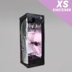 Einsteiger LED Growbox Komplettset XS / 60x60x160cm