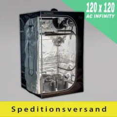 AC Infinity AI Grow Zelt-System PRO 120x120x200, 6 Pflanzen-Set mit Controller AI+