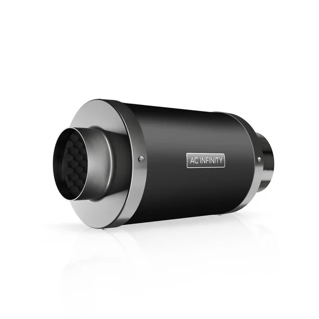 AC Infinity Rohrschalldämpfer 100mm, 33cm Länge