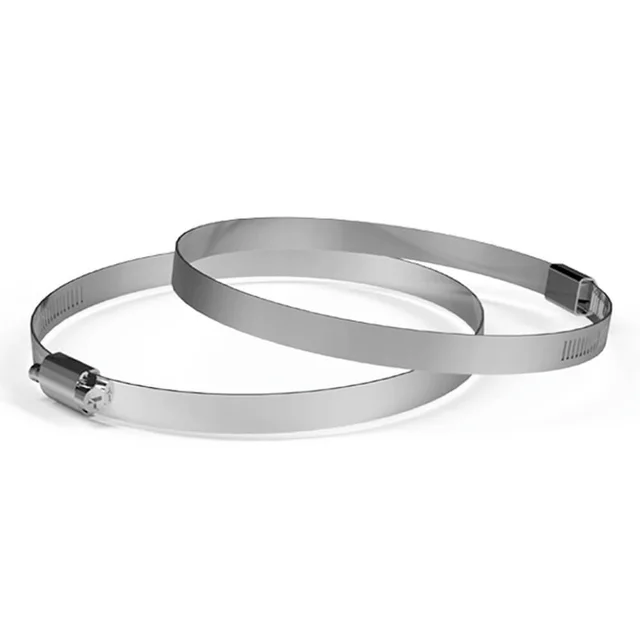 AC Infinity Edelstahl-Luftkanal-Schellen, 2er Pack, 100mm