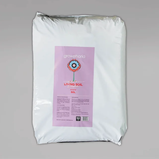 Growphoria Living Soil Complete, vorgedüngte Erde, 50L