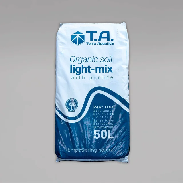 T.A. Terra Aquatica Organic soil Light Mix, torffrei, mit Perlite, 50L