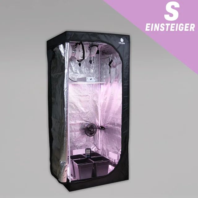 Einsteiger LED Growbox Komplettset S / 80x80x180cm